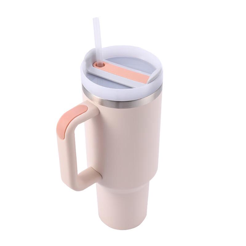 Stainless Steel Handled Insulated Travel Mug