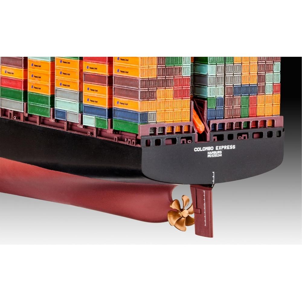 German Level  Revell  1 700 Container Ship Colombo Express Plastic Model 05152