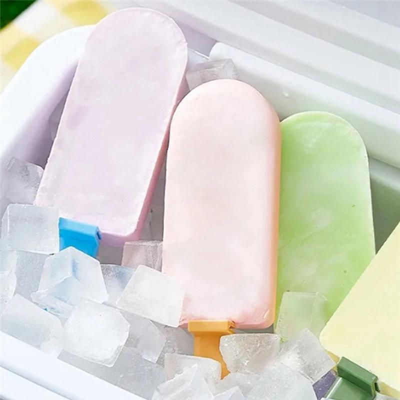 Ice Cream Mold With Cover Lovely Homemade Popsicle Tray DIY Ice Creams Ice-Lolly Maker Tools Summer Kitchen Tools