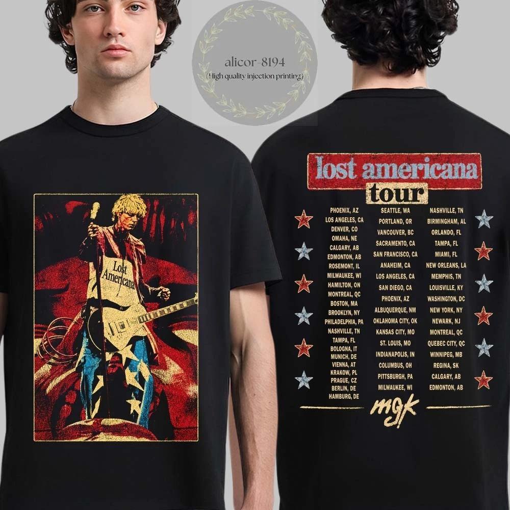 Machine Gun Kelly MGK Lost Americana Tour 2026 T-Shirt 3XL