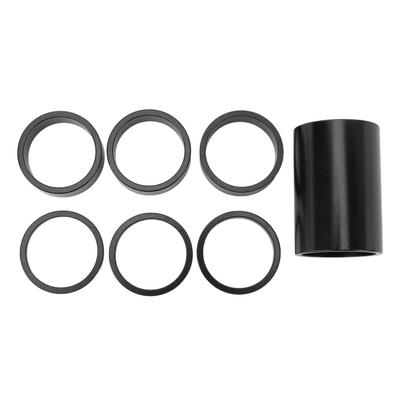 7 buc distanțier cufăr din aliaj de aluminiu pentru furci de 28,6 mm, 2 mm, 3 mm, 5 mm, 10 mm, 50 mm