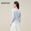 EICHITOO Women's Wool Blend Slim-Fit Lace Knit Sweater
