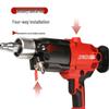 Jindu 6166 Dual-Use Core Drill - Handheld & Desktop for Concrete, Water, Electricity, Air Conditioning, Dry Drilling