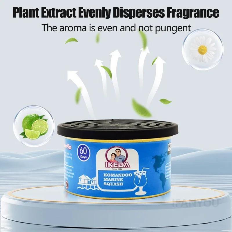 Car Air Fresheners Lemon Scent Organic Cans Odor Eliminator Essential Long-Lasting Strong Fragrance for Home Closet Decoration