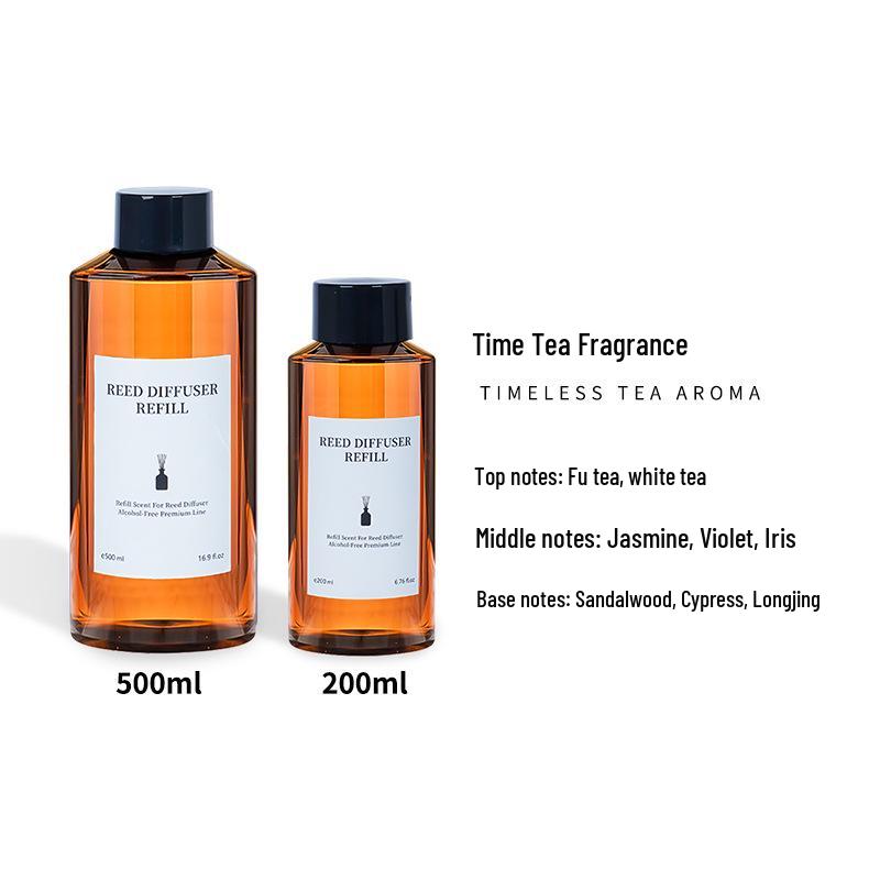 Recharge pour Diffuseur d'Arôme Sans Flamme 500ml - Parfumeur d'Intérieur Grande Capacité, Liquide Diffuseur 200ml.