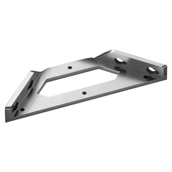 Rechtwinkliger Halterungsstützrahmen mit porösem Design Dekorative Eckwinkel Kratzfeste Oberflächenbehandlung Winkel