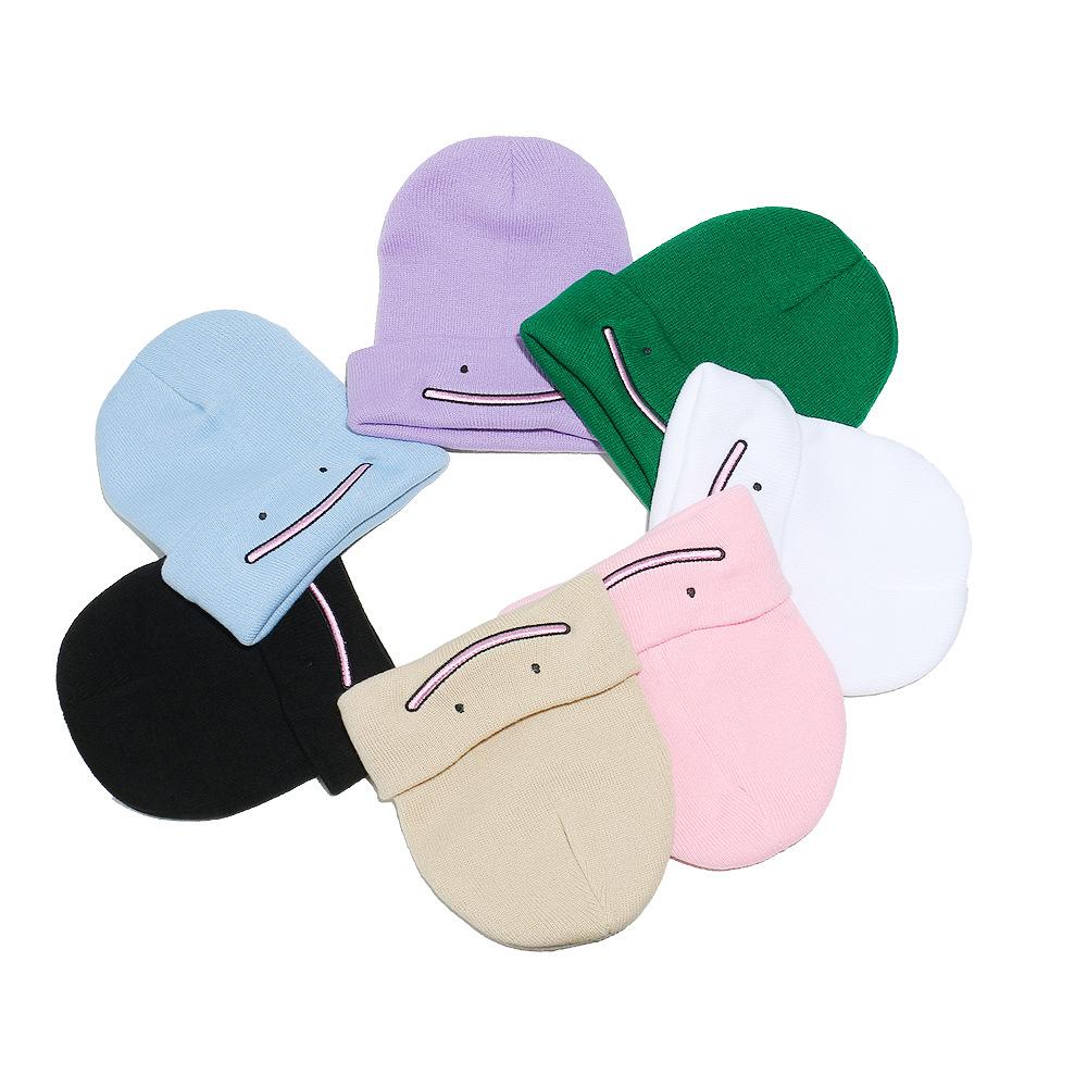 Autumn and Winter New Ditto Pokémon Pokémon Platypus Animation Cartoon Knitted Hat Wool Hat Women