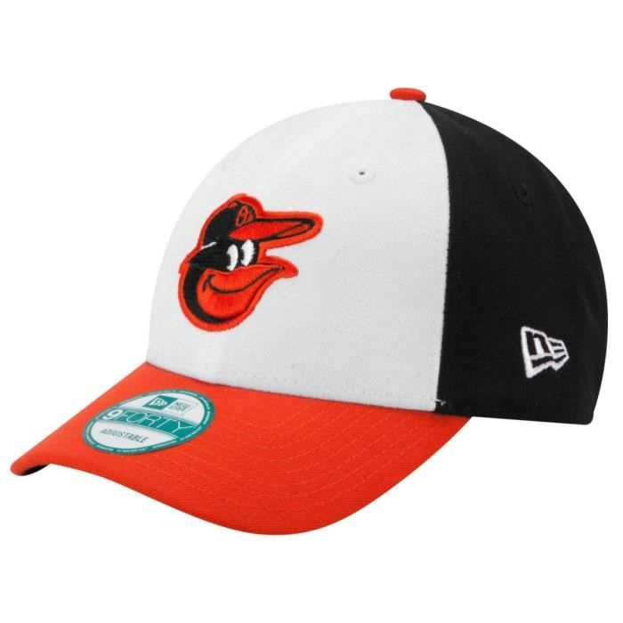 Casquette 9FORTY - New Era - MLB LEAGUE Baltimore Orioles - Blanc - 100% Polyester - Sportswear