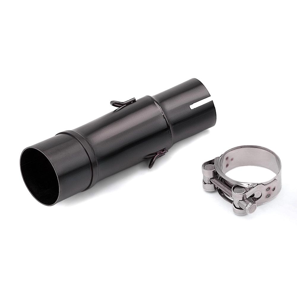 Motorcycle Exhaust Pipe, Stainless Steel Mid Pipe & Rear Muffler, Fit for Ninja 400 Z400 (2017-2023)