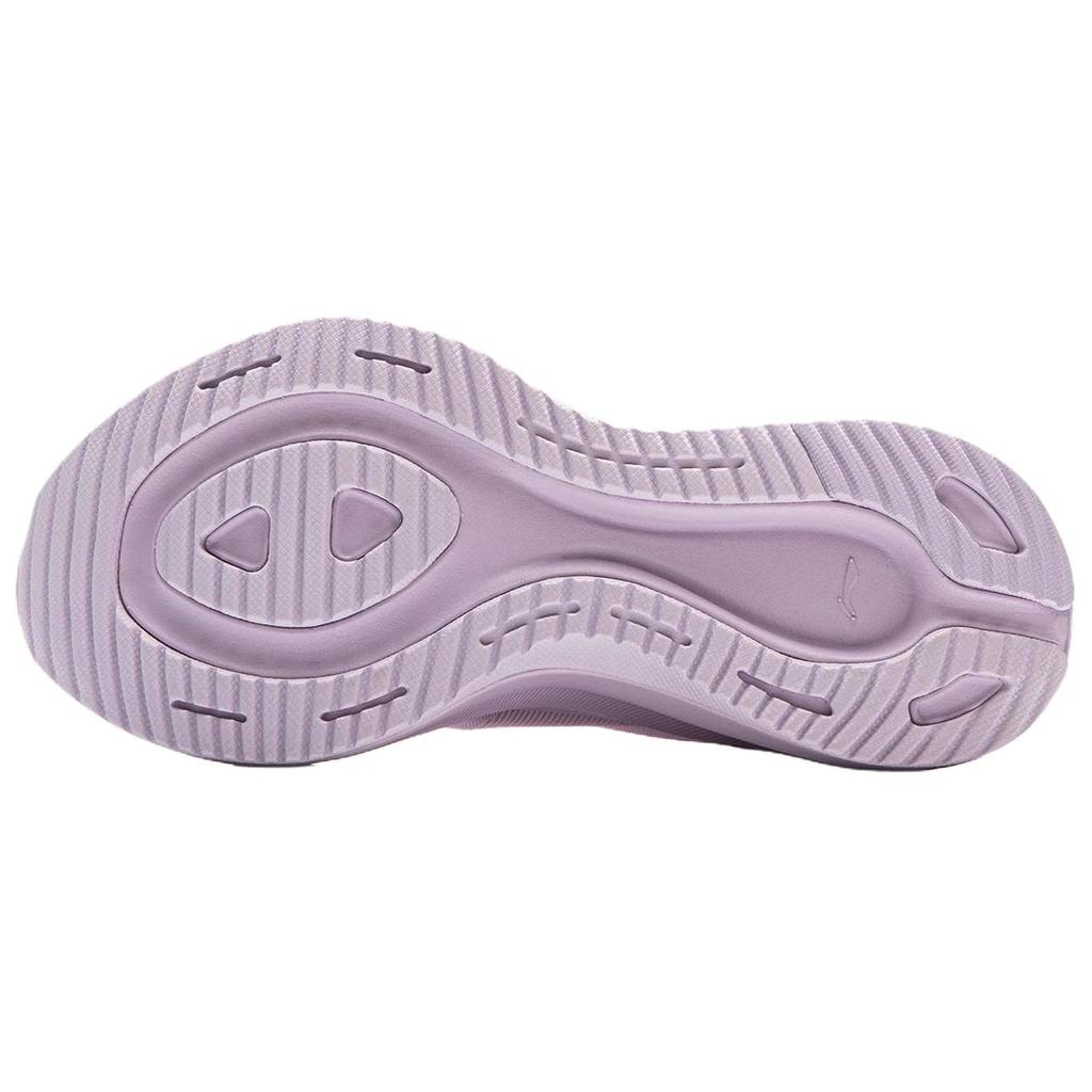 New LiNing Shock Absorbers Slip Resistant Abrasion Resistant Low Top Casual Running Shoes Women's Purple ARHV002-31