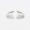 Matte Silver Trim 3pcs ABS Steering Wheel For Toyota Corolla -