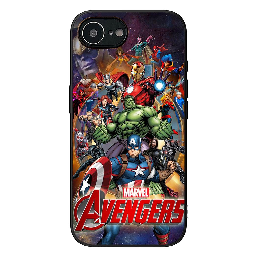 

Phone Cover Avengers Endgame Marvel Thanos for Samsung Galaxy S25 S24 S23 Fe Ultra Plus S7 Edge A05 A06 A16 A15 A35+ Soft Case Galaxy S24 Ultra