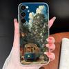 For Samsung Galaxy M35 M55 C55 F55 5G Phone Cover Lovely Flowers Lightweight Cover For Galaxy M 35 Soft Silicone Clear Bumper