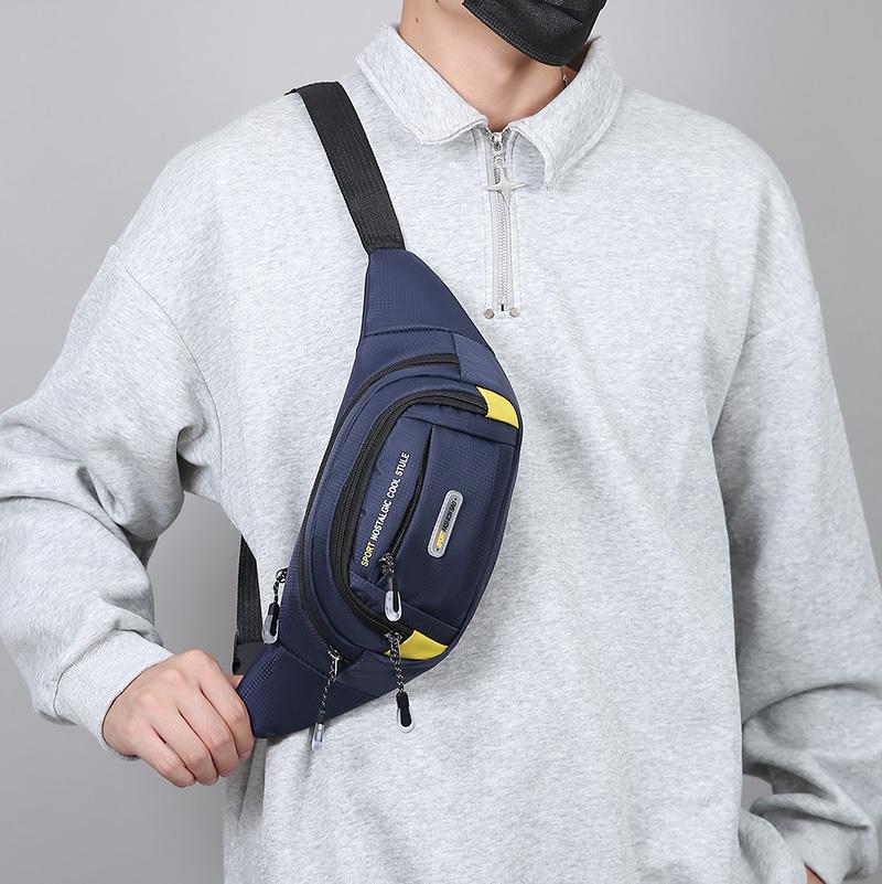 Unisex Mobile Waist Bag - Large Capacity, Water-Resistant, Durable for Work & Travel, Fashion Crossbody Pack Sports Bag