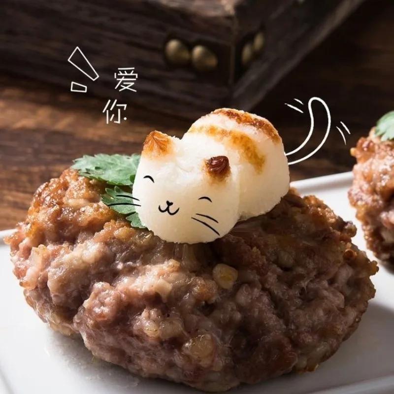 Japan imported Cat Rice Ball Mold Baby Eating Utensils Household Plastic Sushi Molds Complementary Food Rice Molding Machine