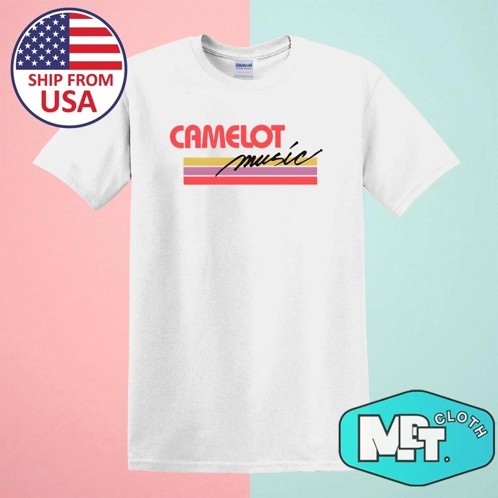 

Camelot Retro 1980s Men s White Size S-5XL XL