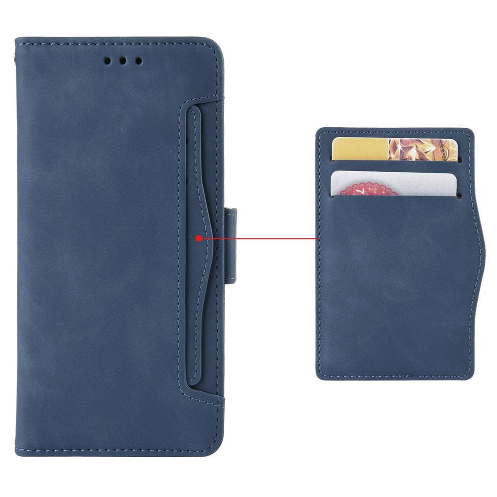 For Realme 12 Pro 5G/12 Pro+ 5G Case PU Leather Stand Multiple Card Holders Phone Cover