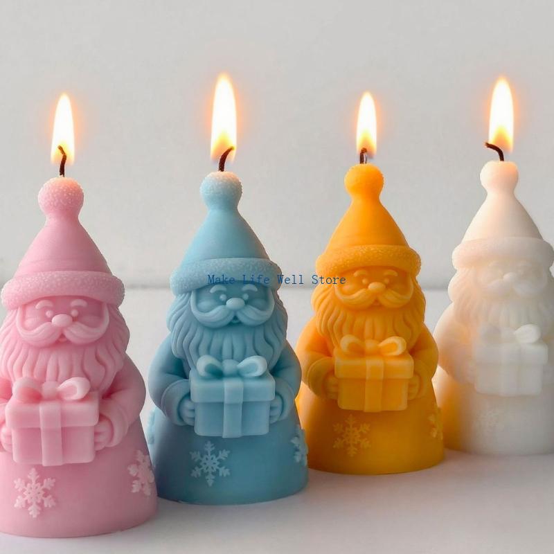 Santa Silicone Mold Christmas Theme Silicone Mold For Epoxy Resin China Mainland