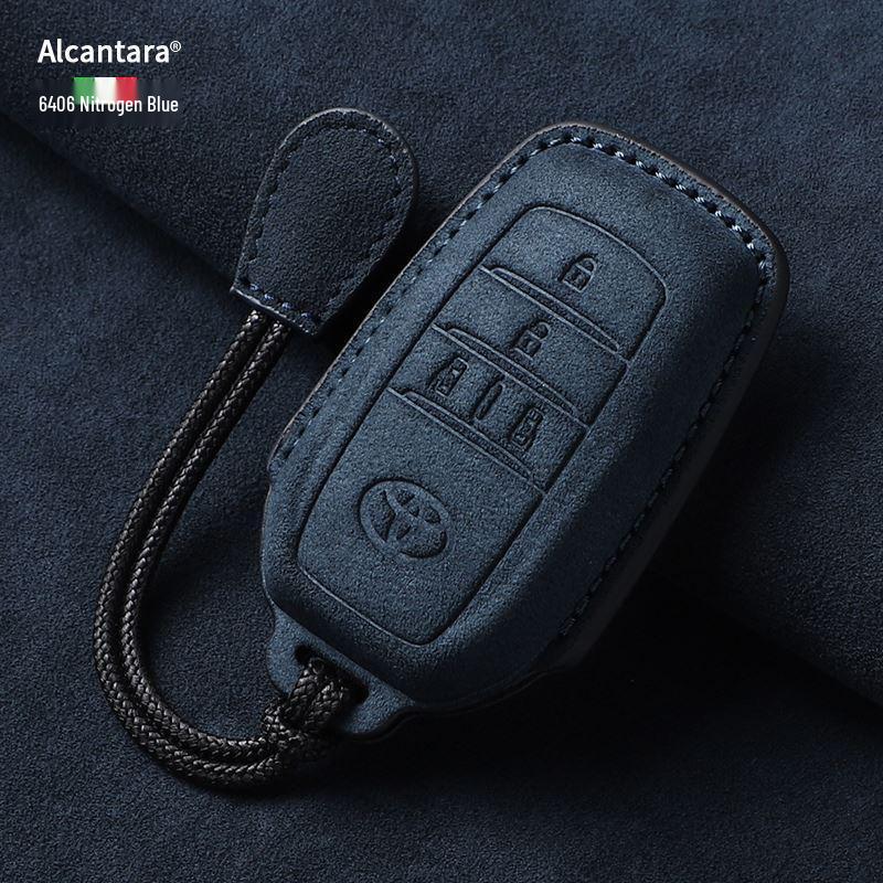 High-End Suede Key Bag for Toyota Sienna, Alphard, Vellfire, Grand Highlander