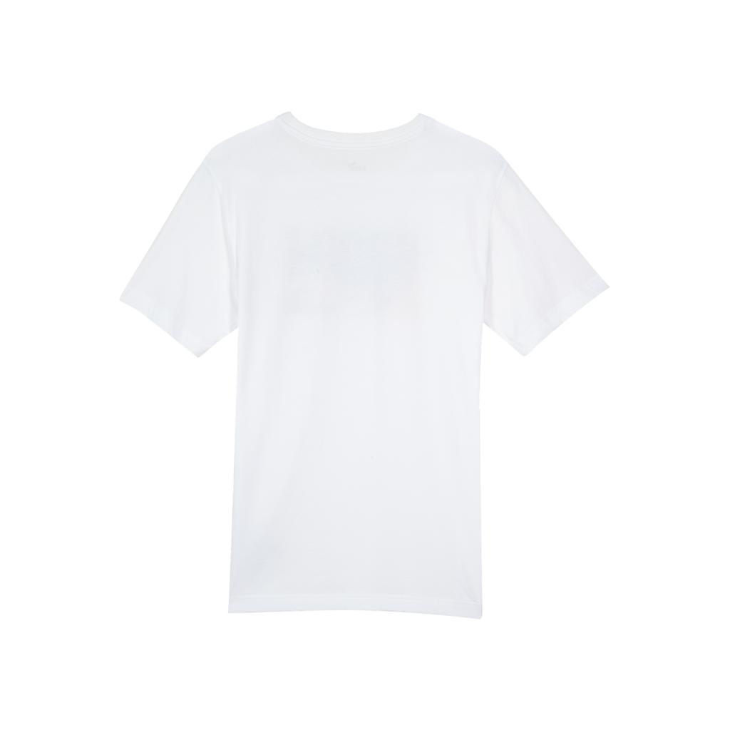 Puma Basic Graphic Monogram Color Block Casual Comfortable Short Sleeve T-Shirt Men Tops White 686380-02