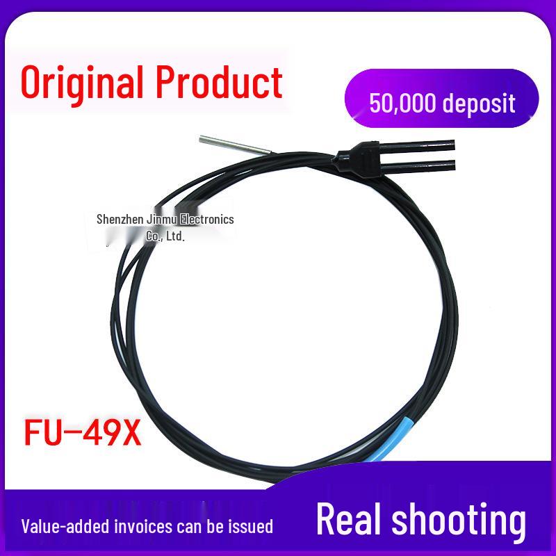 Original Japanese FU-49X Reflective Fiber Optic Sensor - High Sensitivity & Precision Reflective Type