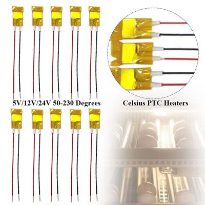 Degrees Poultry Incubator Celsius PTC Heaters Heating Element Curlers Heater Hair Dryer Accessories