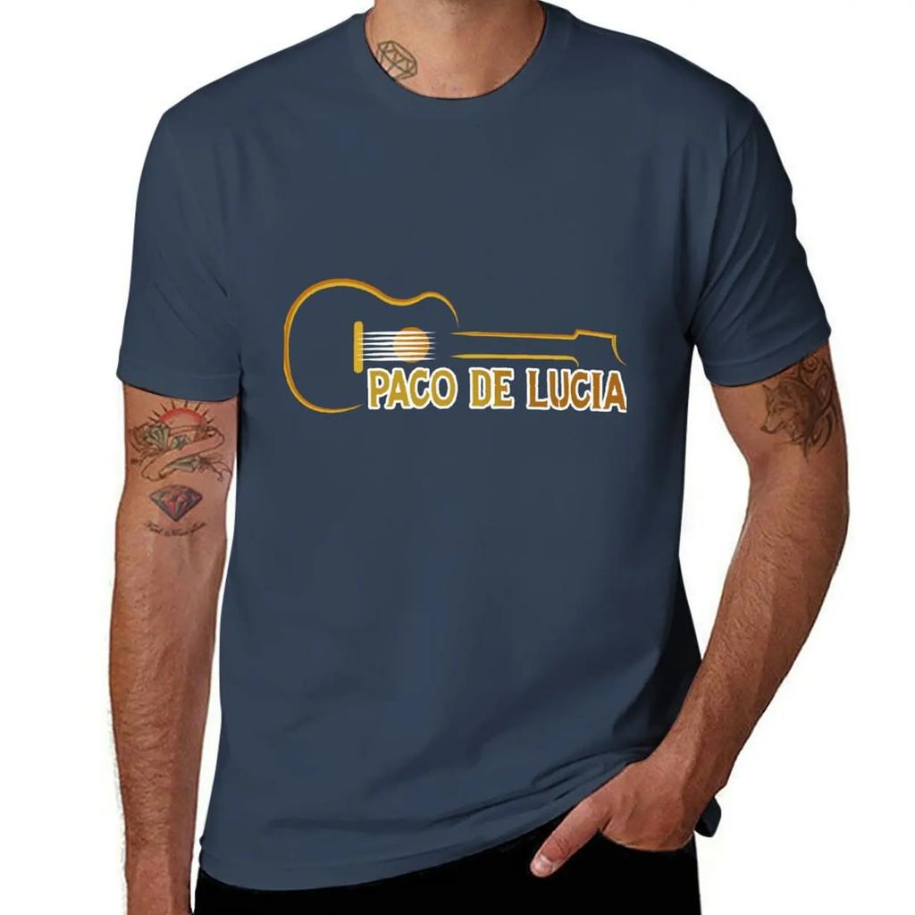 Paco De Lucia FlaUnisexco Art Spanish FlaUnisexco Paco Maestro Del FlaUnisexco TShirt Anime Clothes Sports Fans Cotton T Shirt Unisex