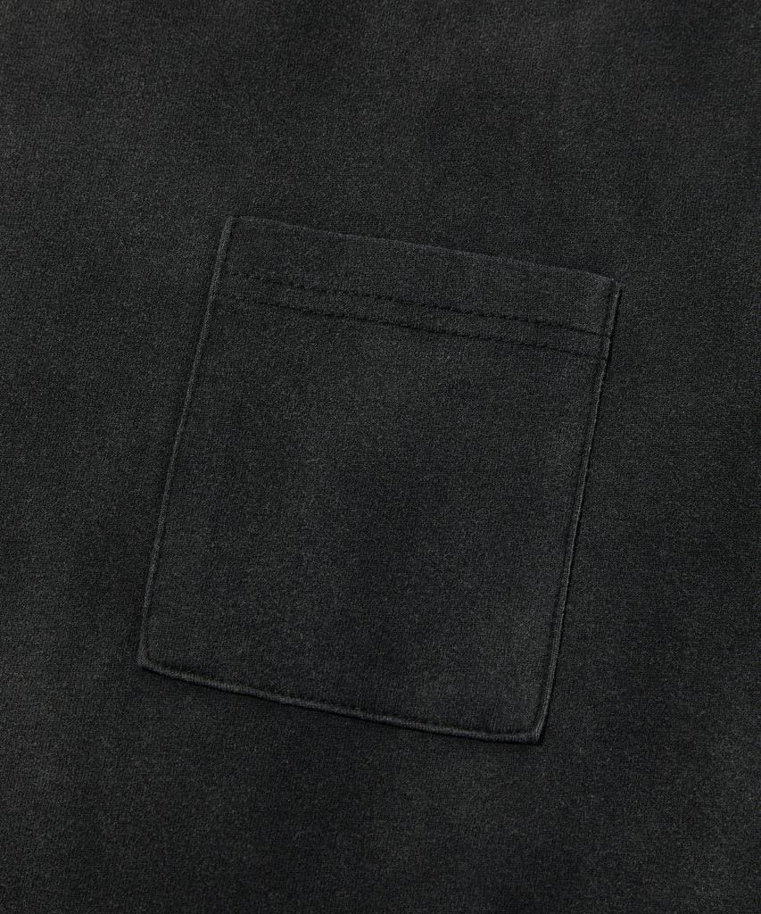 Seuweideu Pocket Cropped Long Sleeve [Washing Black]