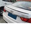 39" Glossy Black Pu Car Rear Roof Lip Trunk Spoiler Wing Lid Tail Sticker Trim