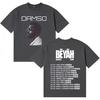 Singer Damso Tour Beyah Album Hip Hop Aesthetic Short Sleeve T Shirt Unisex WOMEN Loose ONeck Cotton Tshrit Unisex Ins Yk