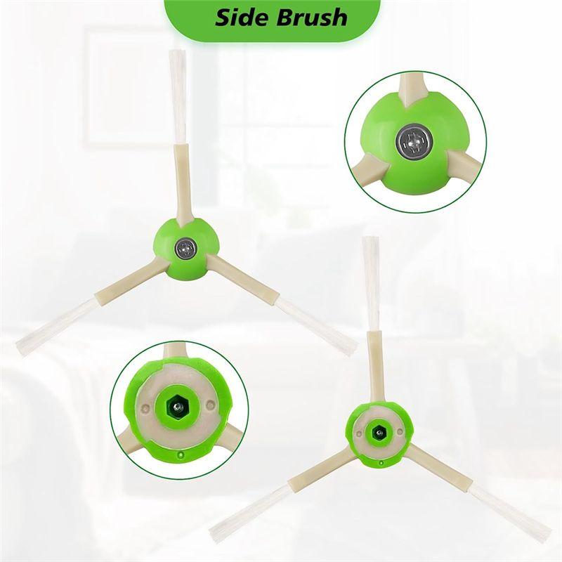 AEE4-11PCS Brosse Rouleau Brosse Latérale Filtre HEPA Pour Irobot Roomba Combo J7+ Aspirateur Pièce de Rechange