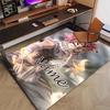 Custom Fairy Tail Mat Personalized Name, Polyester Washable Indoor Entryway Rug, Gift for Christmas, Easter, Thanksgiving Day