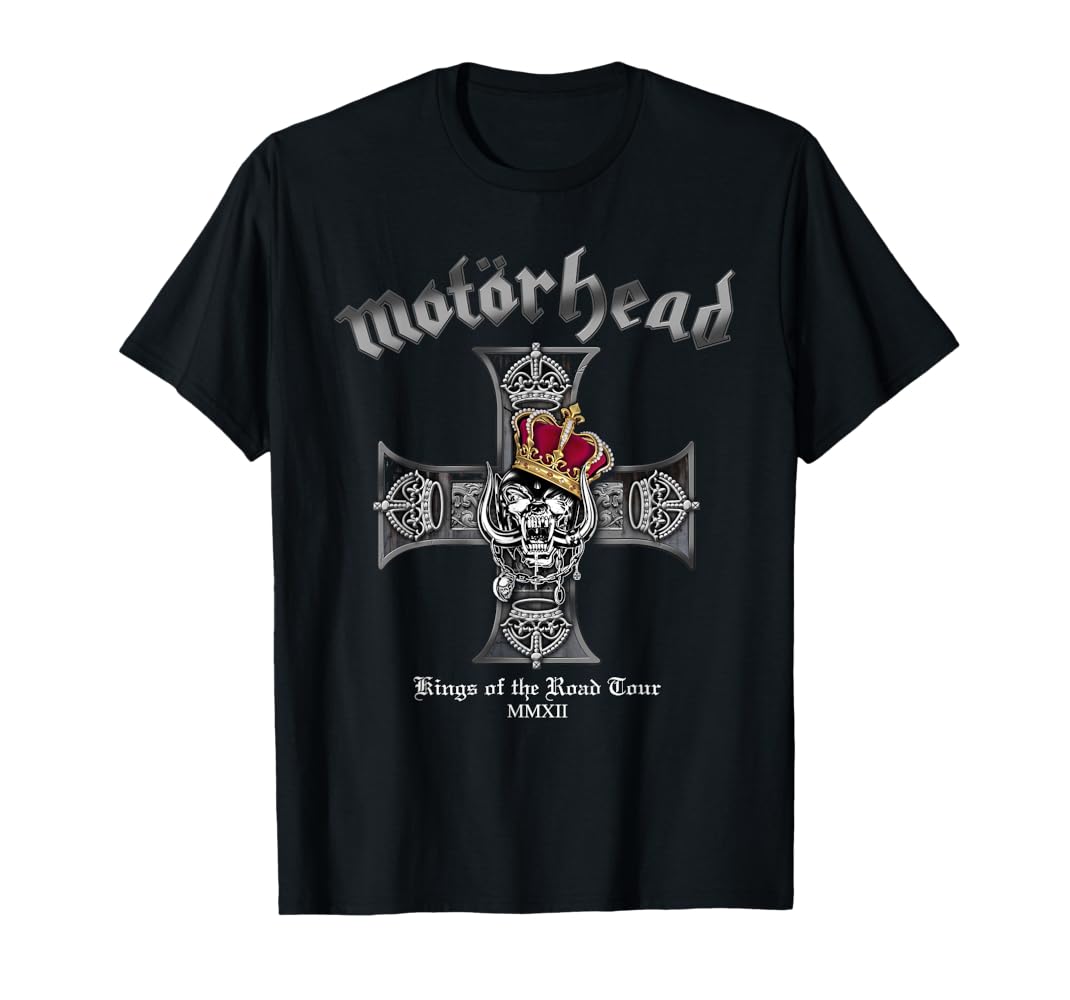 Черная футболка Motorhead  King Of The Road  - НОВАЯ S