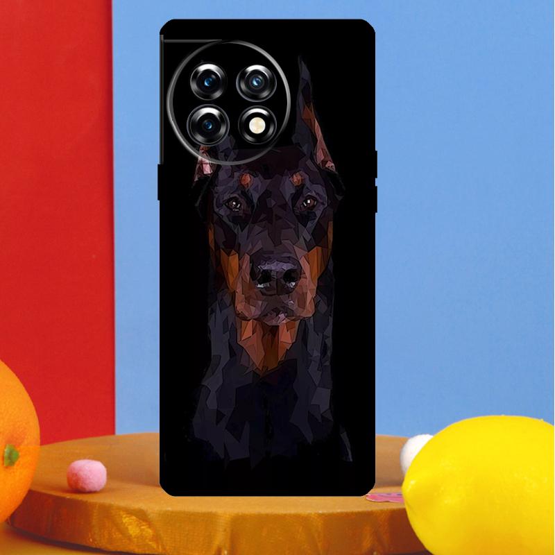 Dackel Dobermann Hund Hülle Für OnePlus 12 11 13 13R 12R 10 Pro 8T 10T OnePlus Nord 4 CE 2 3 Lite N10 N20 N30 Hülle