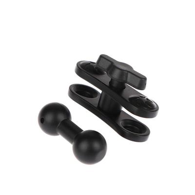 Alloy 17mm Ball Mount Extension Adapter Rotation Extension Rod For Car Air Vent Dashboard Phone Holder Accessories