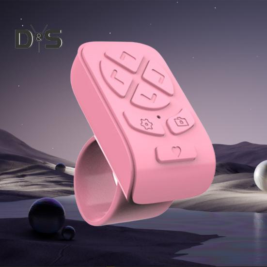 Fernbedienung Stabile Verbindung Universal Tragbare Drahtlose Bluetooth-kompatibel Fingertip Selfie Video Controller Automatische Seite Tuner