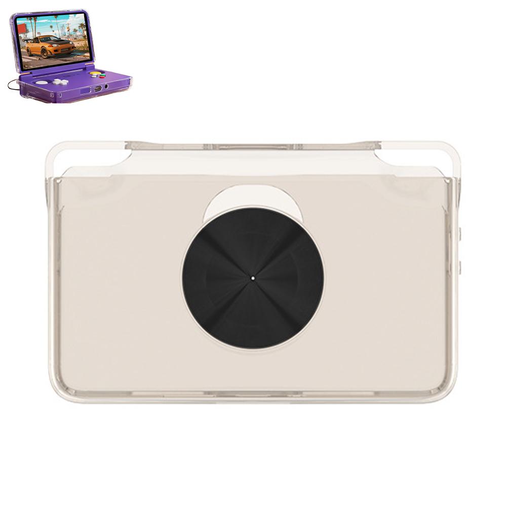 TPU Transparent Protective Case For Retroid Pocket Flip 2 Handheld Game Console Protection Shell Cooling Anti-drop Case