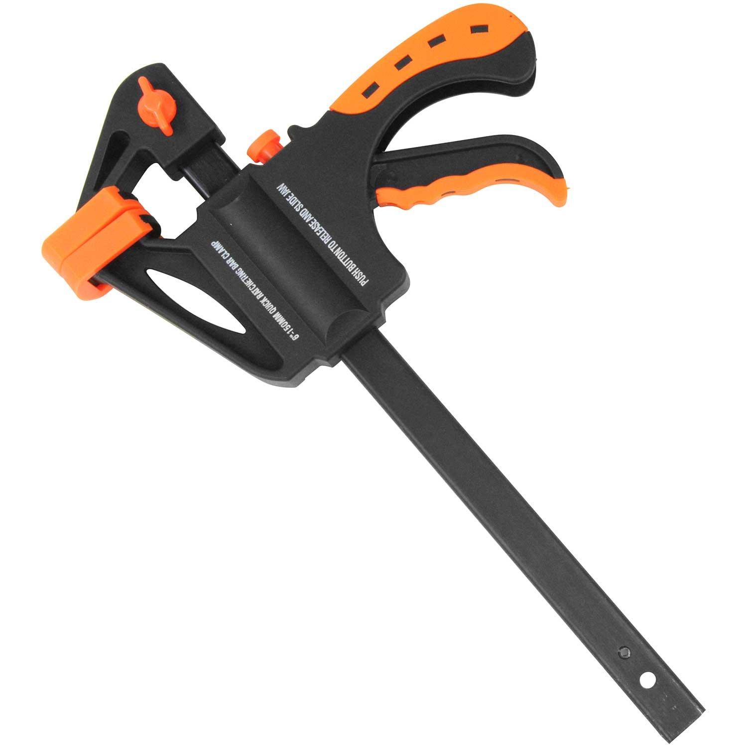 

Resin Quick Bar Opening Depth E-Value Clamp, Approx. 150mm, 63mm, ERC-150M чёрный