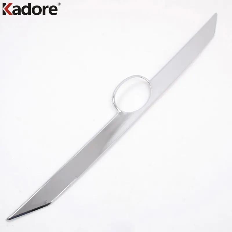 For Toyota Camry 2015 2016 Chorme Rear Trunk Lid Cover Trim Tailgate Lip Molding Garnish Strip Car Exterior Accessories