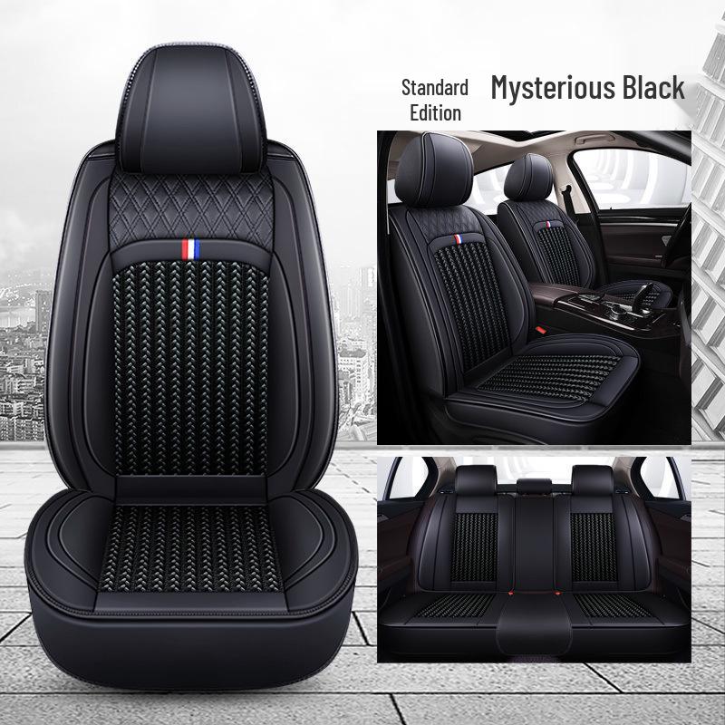 Universelle Vollabdeckung Eis-Seide Autositzbezug für Fünfsitzer - Ganzjahres-Polster