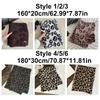 Fashion Lightweight Leopard Print Scarf Cashmere Blend Windproof Imitation Wool Scarf Korean Style Warm Winter Shawl Women/Men
