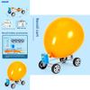 Air Power Science Toy With Car Model For Kids Educational Diy Experiment Set