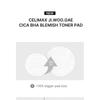 celimax - JIWOOGAE Cica BHA Blemish Toner Pad