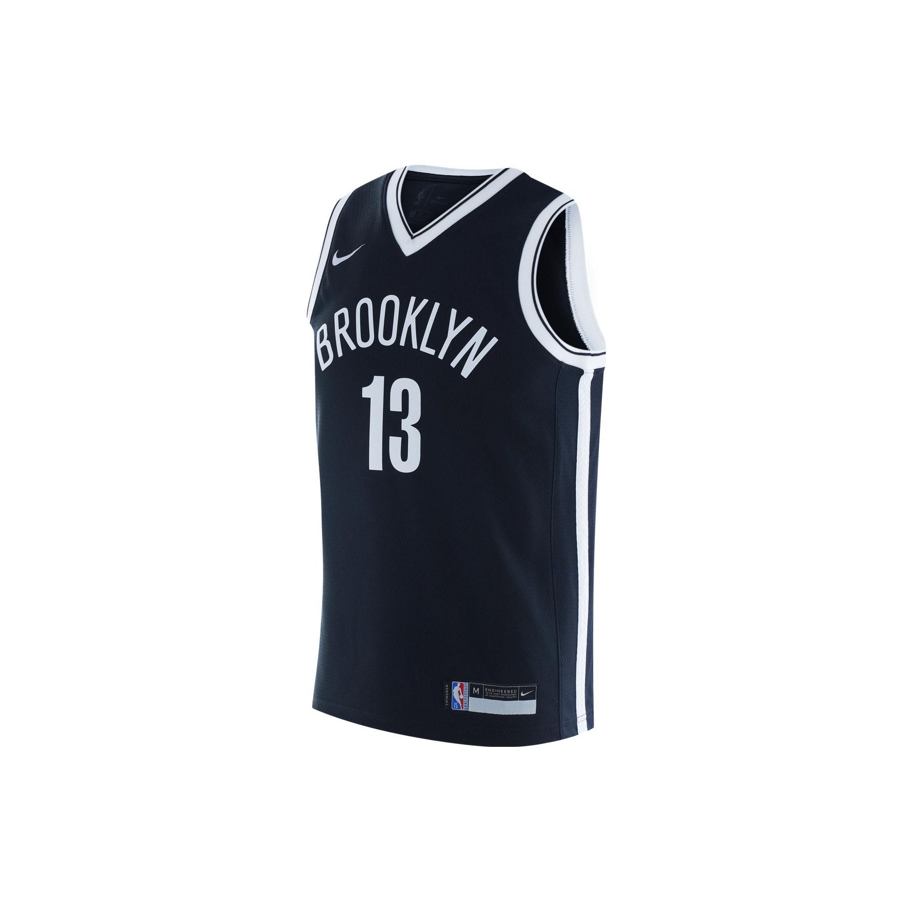 Nike Letter Logo Print V-Neck Kids Basketball Jersey Kids jersey Black OSKDHO21JS11530BKN S