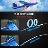 1PC Large Foam Plane Glider Hand Throw Airplane EPP Light Up Flight Glider Outdoor Flying Toy Gifts for Children Boys Girls