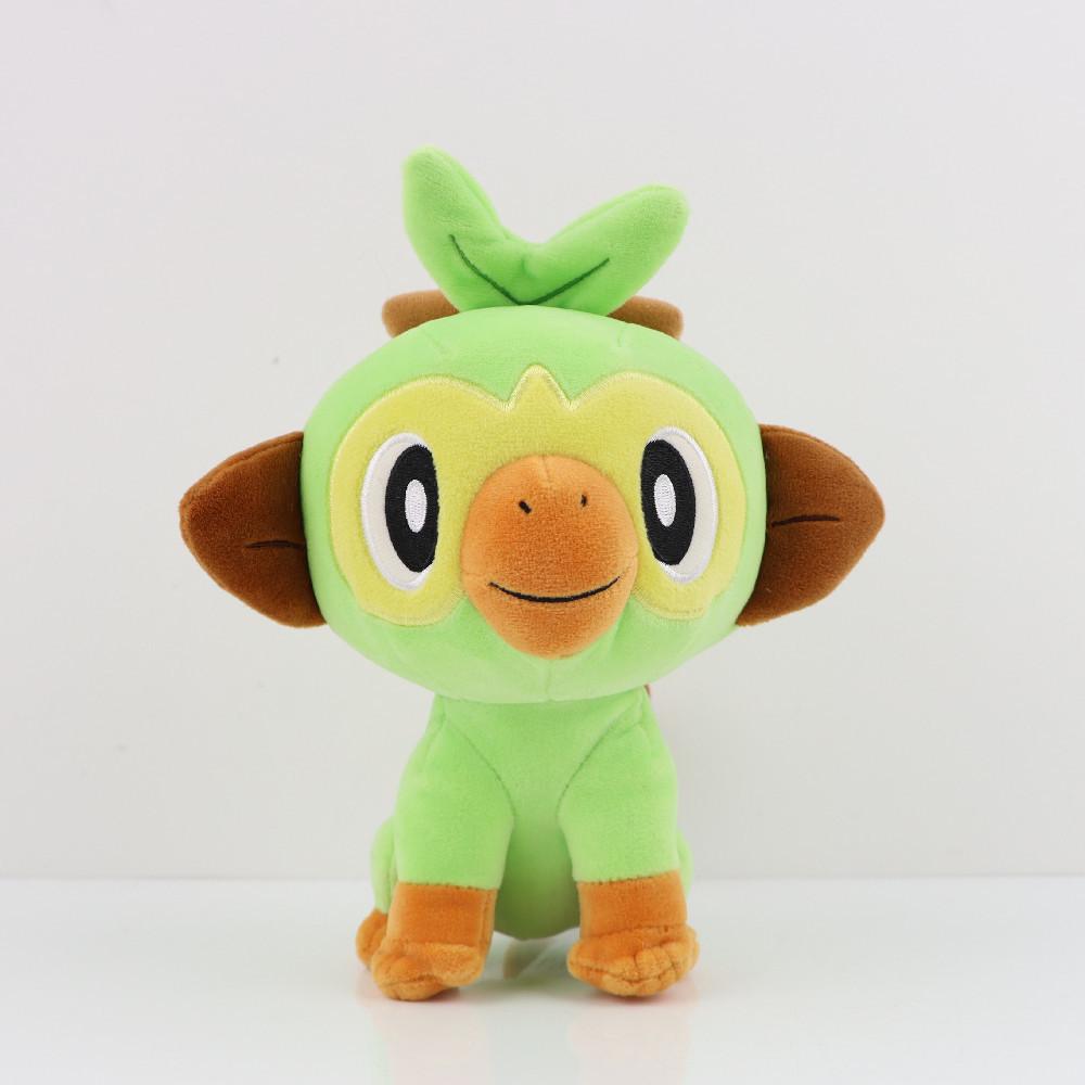 

Новая плюшевая игрушка Grookey Knocking Monkey Плюшевая игрушка Кукла Покемон