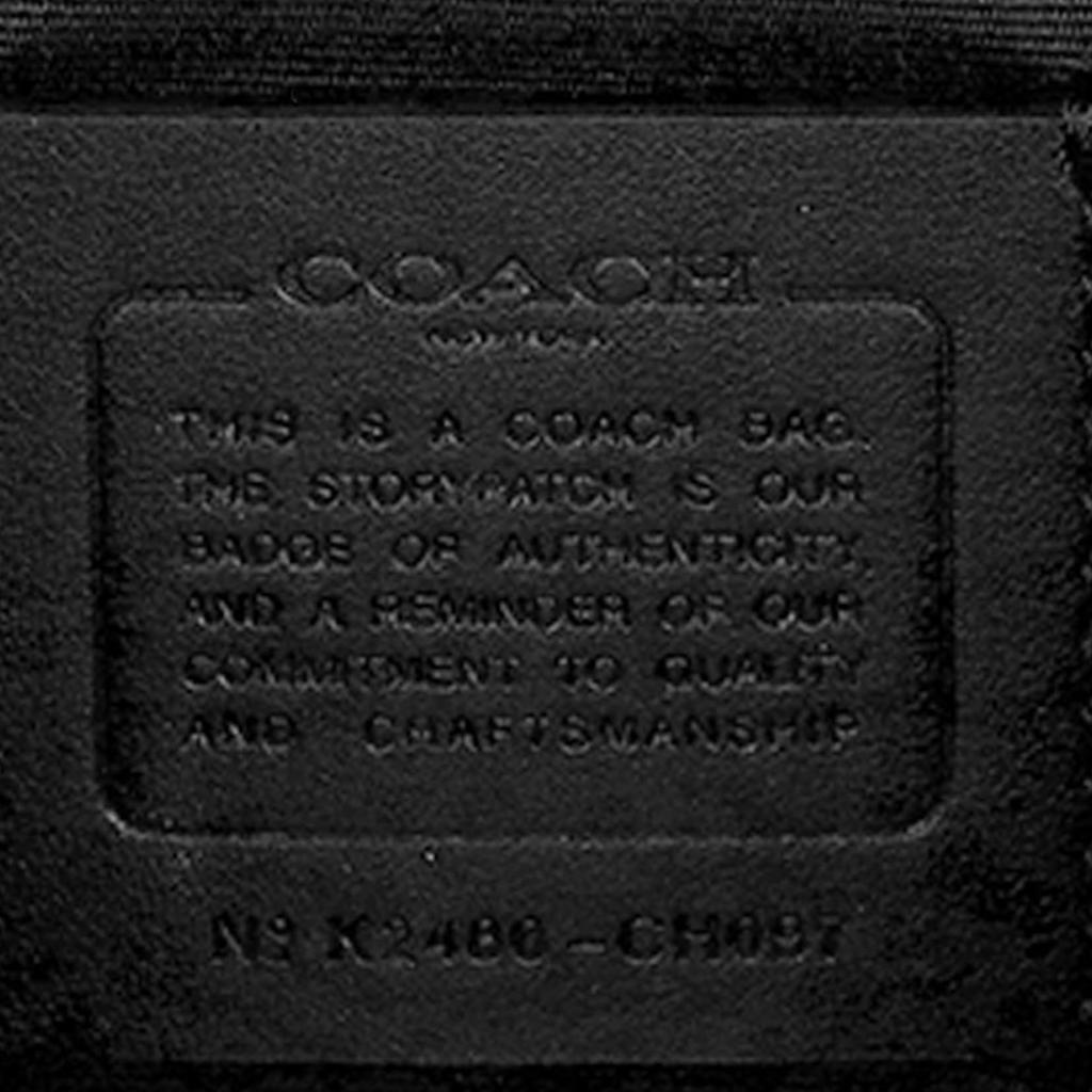 Coach Shoulder Bag CH097 SVO1U Men's [Used]
