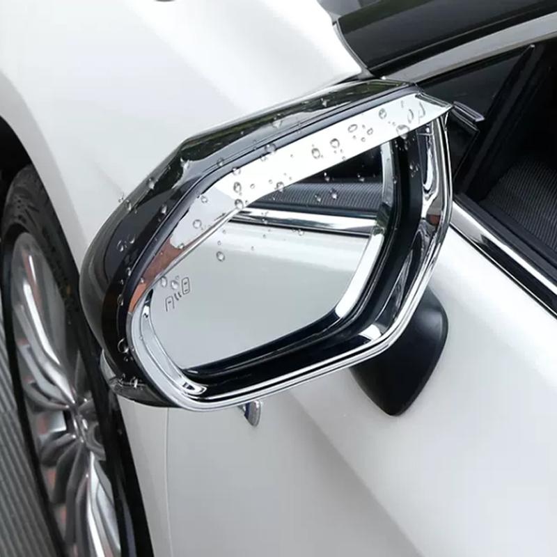 For Toyota Camry Car Accessories Rear View Mirror Rain Eyebrow Exterior Protection Trim Stickers 2018 2024