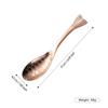 Gold-Plated 304 Stainless Steel Spoon - Creative Cartoon Fish Design, Perfect for Soup, Dessert, Rice, Stirring, and Teaspoon Uses.