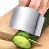 3pcs Stainless Steel Finger Guard Cutting Shiel Adjustable Vegetable Cutting Thumb Guard Finger Protector Tools Kitchen Gadget